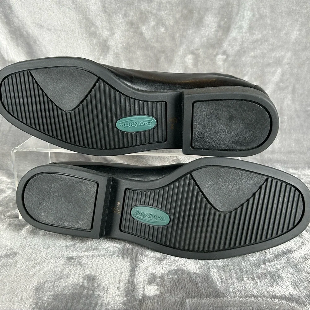 Easy Spirit Harverd Womens Lace Up Oxford Bootie‎ Womens 9.5 B Black Shoes